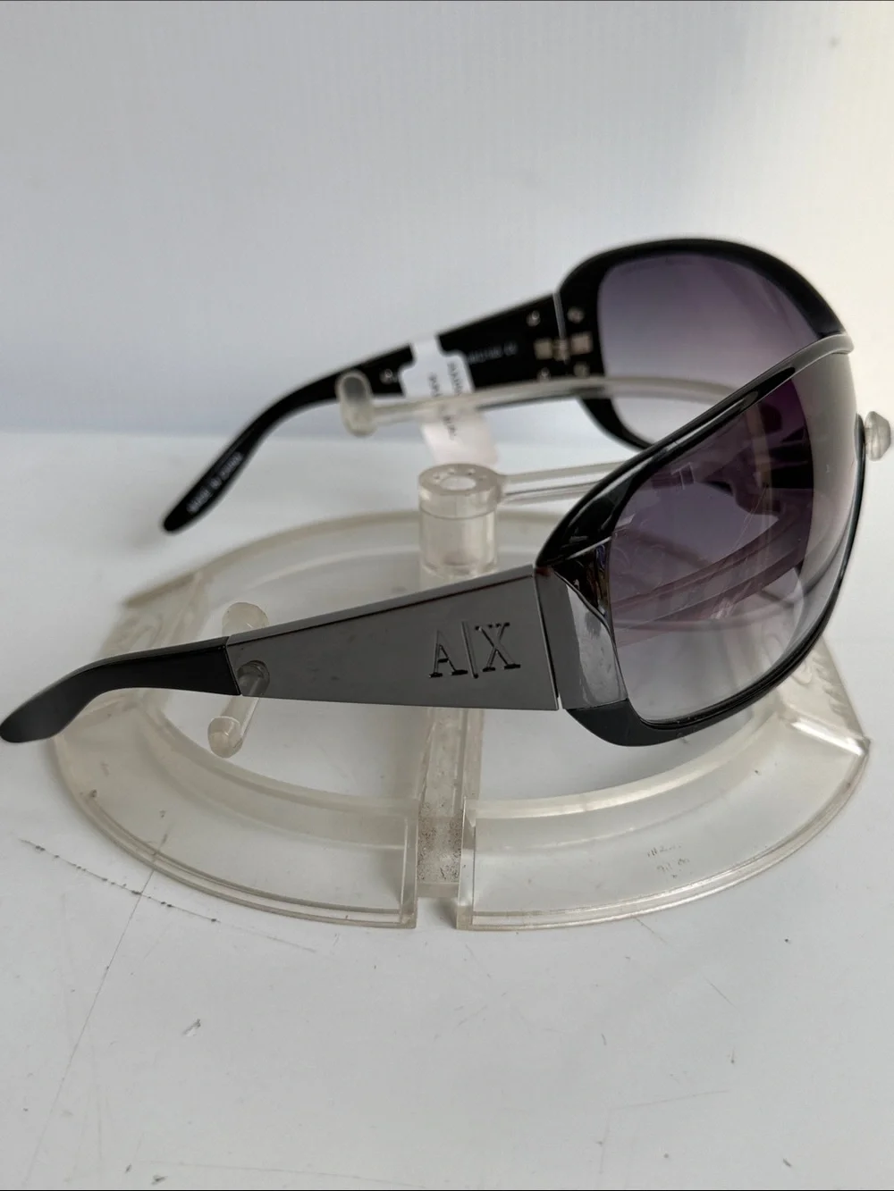 NEW ARMANI EXCHANGE AX050/S Black Sunglasses NEW WITHOUT TAGS
